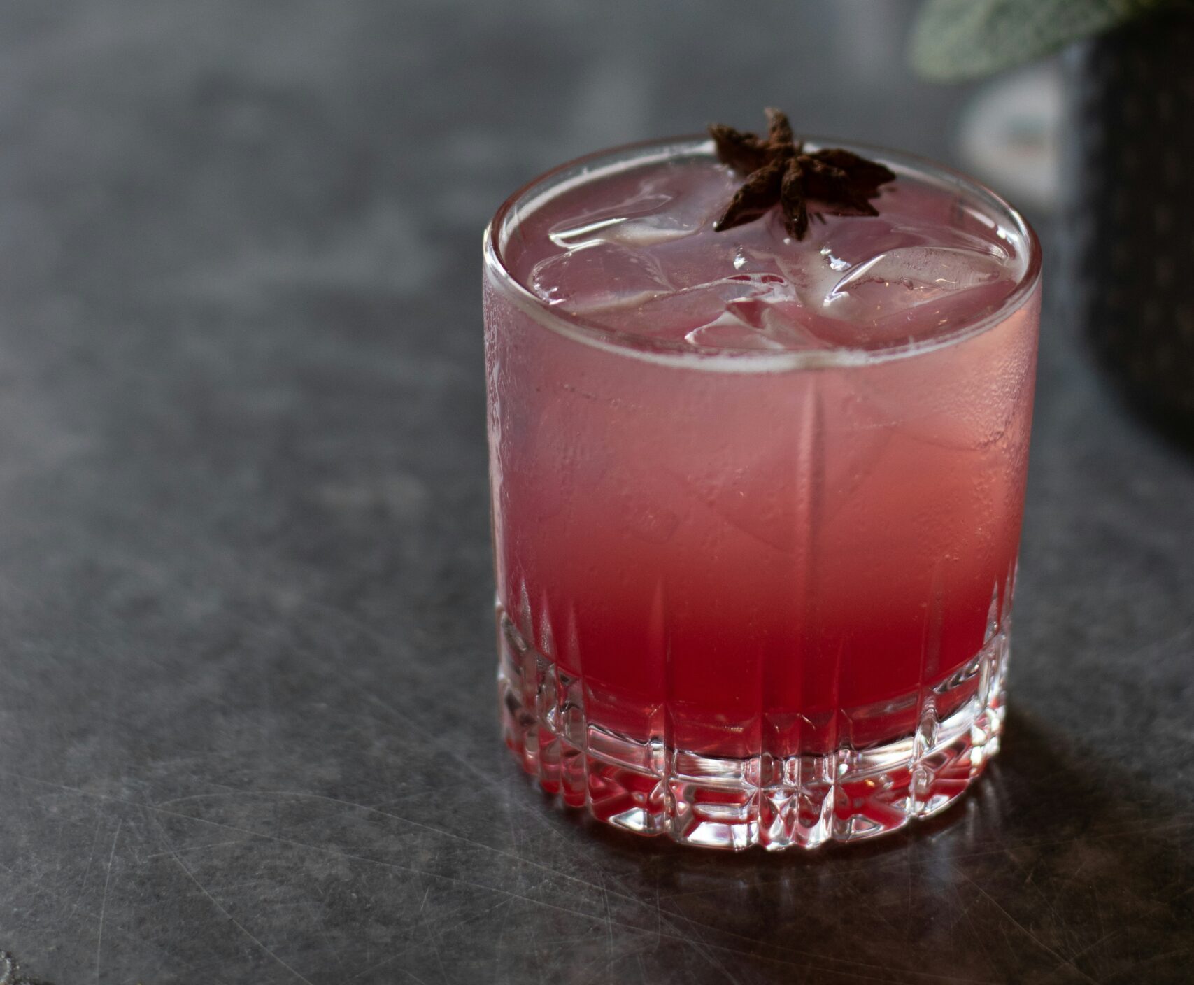 Rhubarb Hibiscus Fizz