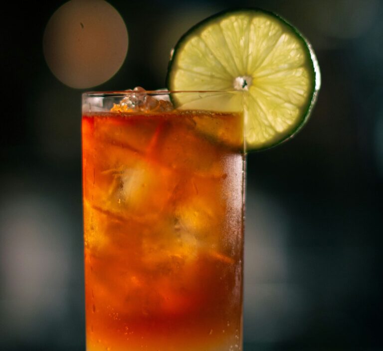 Dark & Stormy Cocktail