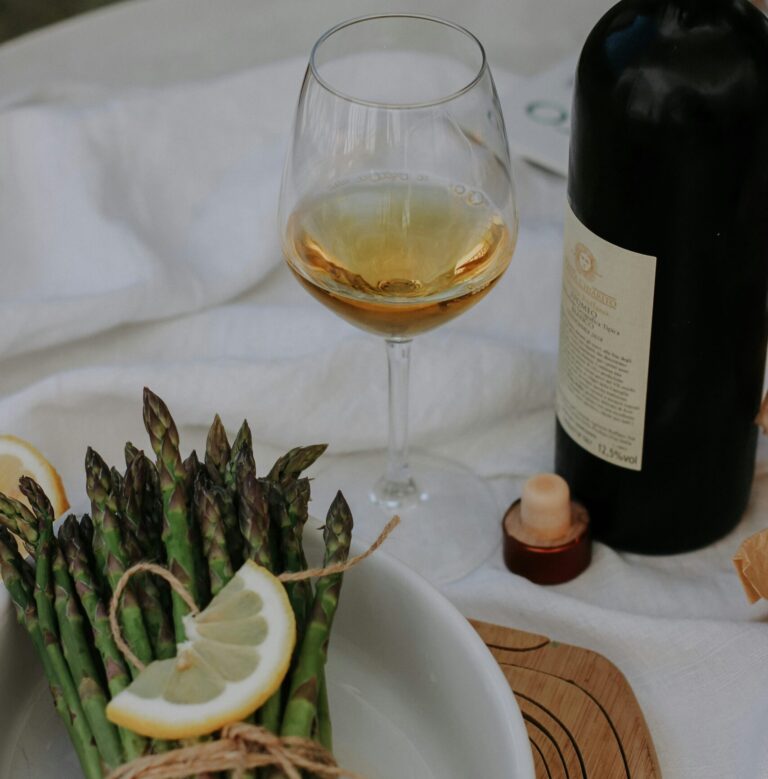 Asparagus & White Wine Aperitif