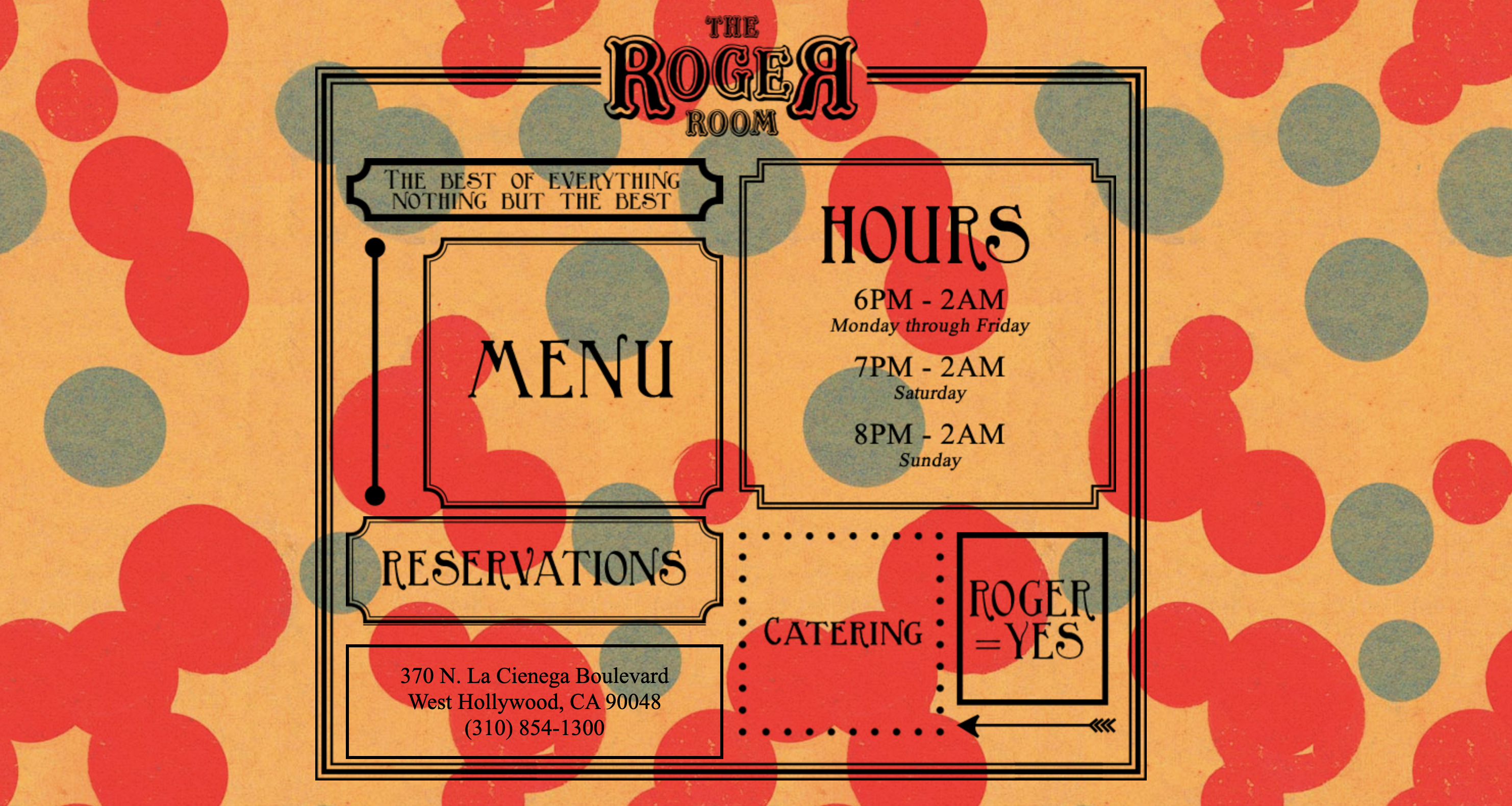 The Roger Room- Beverly Grove