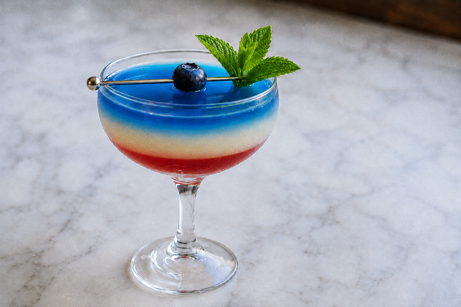 4th Of July Cocktails- How to Make a Star-Spangled Sour