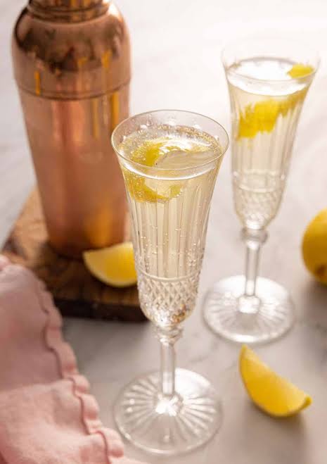 The Perfect French 75 Cocktail. Source: Preppy Kitchen